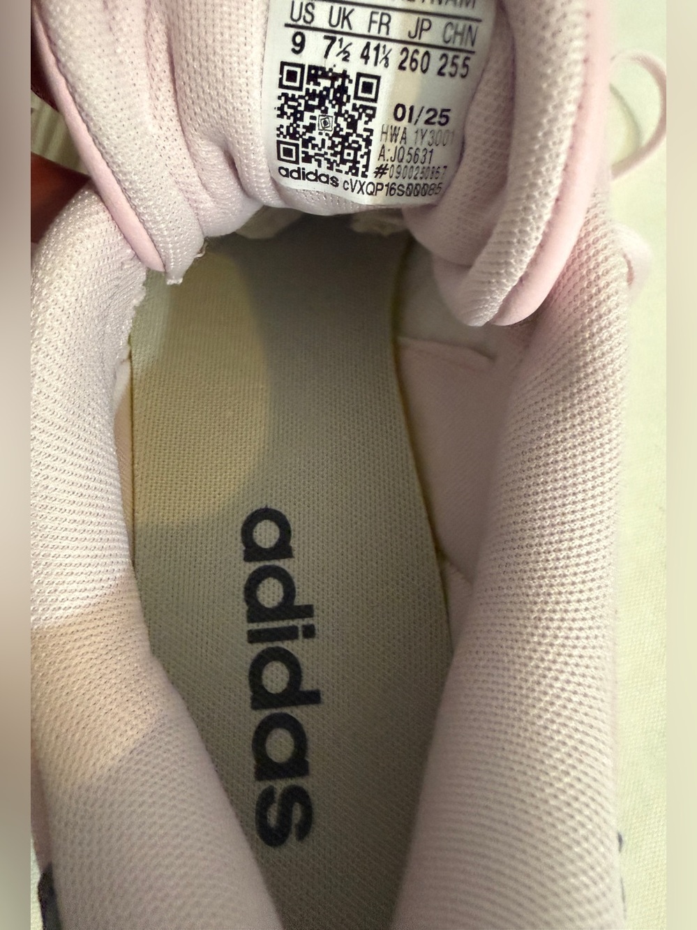 Adidas VL Court Bold Sneakers Women’s Pink Suede Platform Size 9 Shoes NWOB - Picture 13 of 14